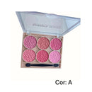 A Paleta de Blush Sarah' Beauty 6 Colores