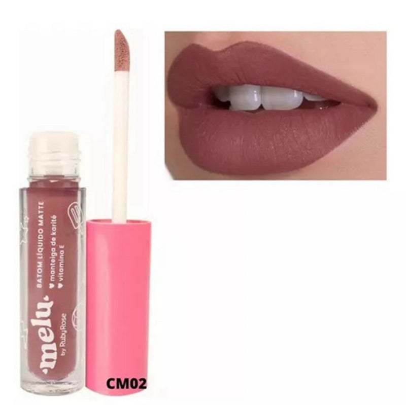 Batom Líquido Matte - Melu by Ruby Rose