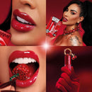 GLOSS LABIAL CHERRY BOMB BY PAMELLA + Ganhe 1 Paleta trio de iluminador