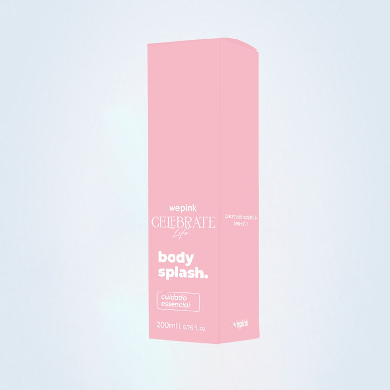 Body Splash Celebrate Life Desodorante Colônia 200ml - Wepink