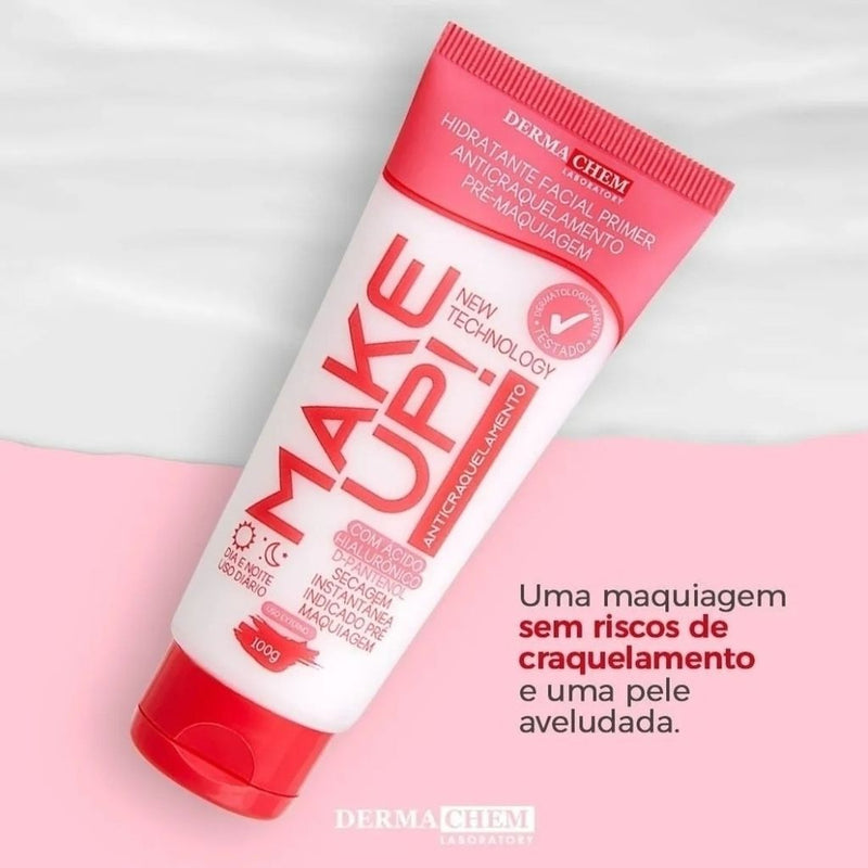 Hidratante Facial Primer Anticraquelamento Make up 100g