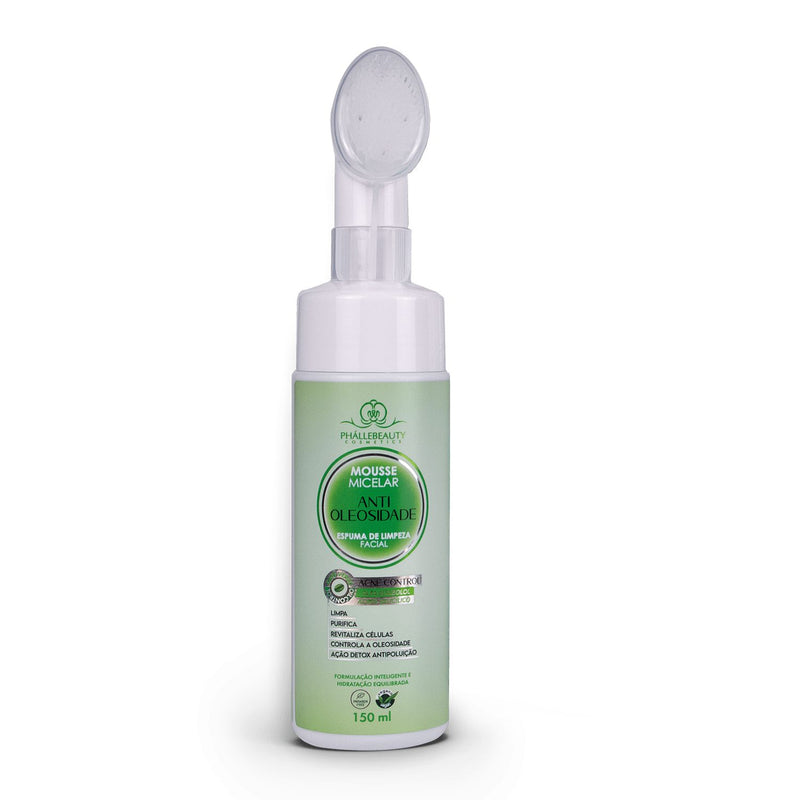 Mousse Micelar Antioleosidade - 150ml PHÁLLEBEAUTY