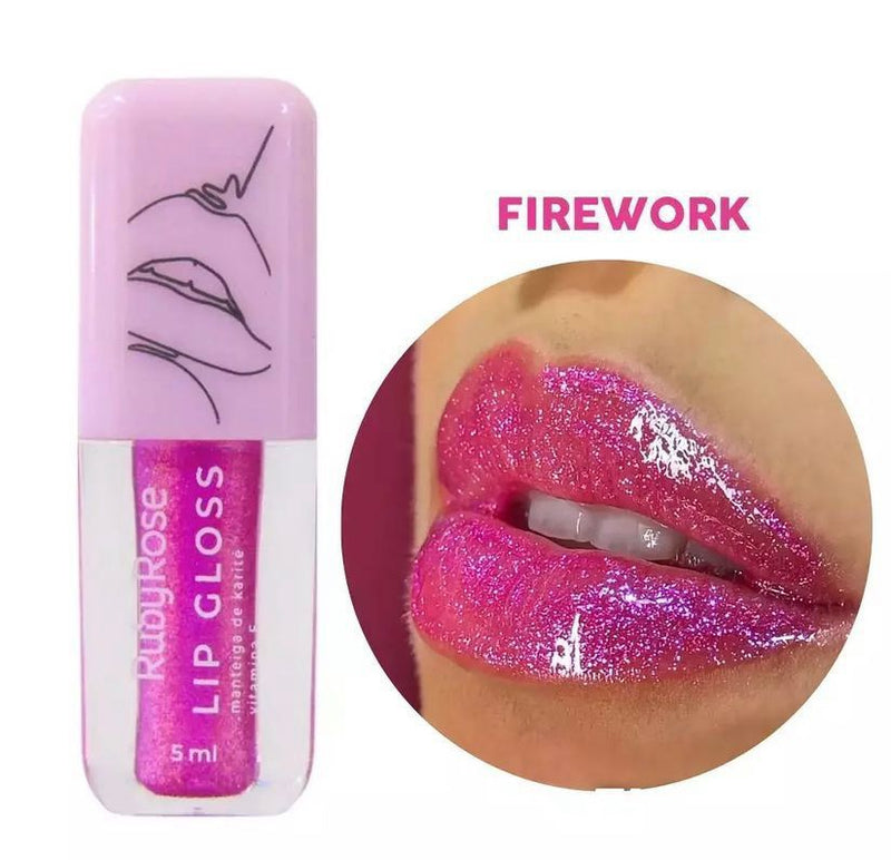 Lip Gloss Brilhante - Ruby Rose