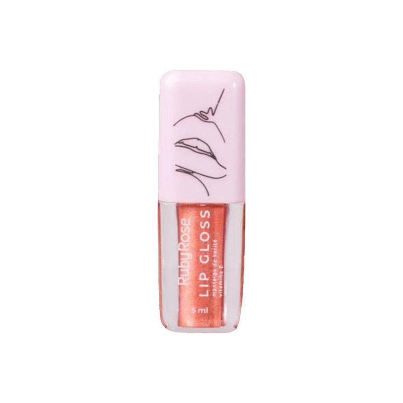 Lip Gloss Brilhante - Ruby Rose