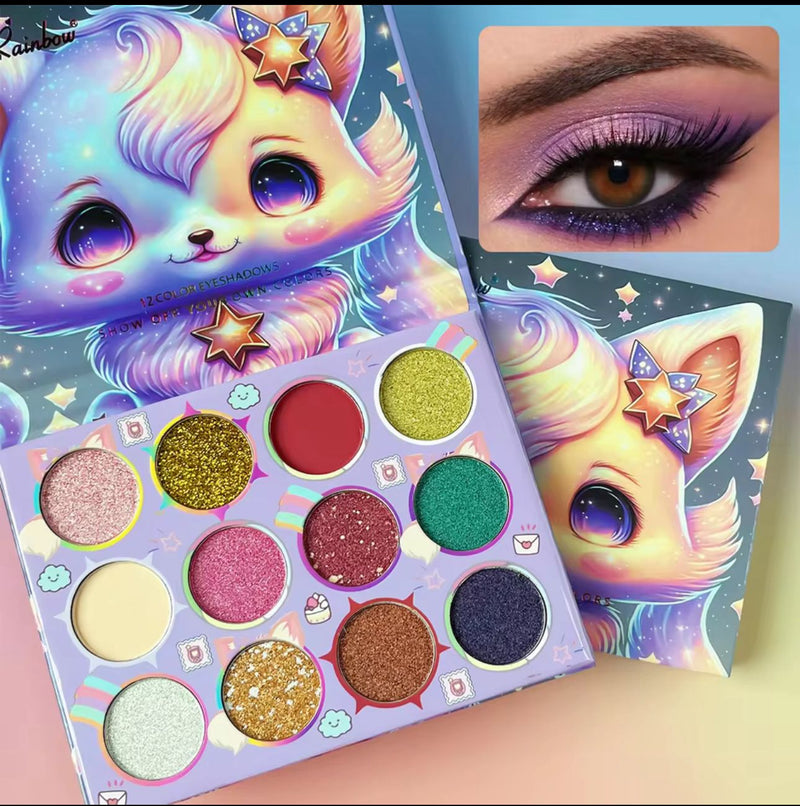 Paleta de sombras Matte Cartoon
