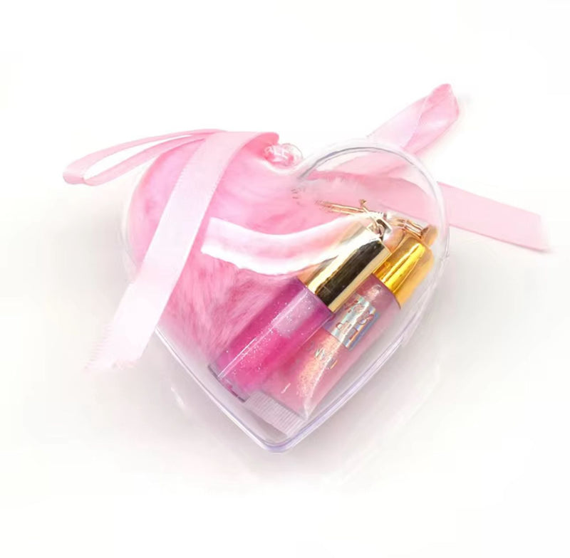 Chaveiro Pompom com Gloss