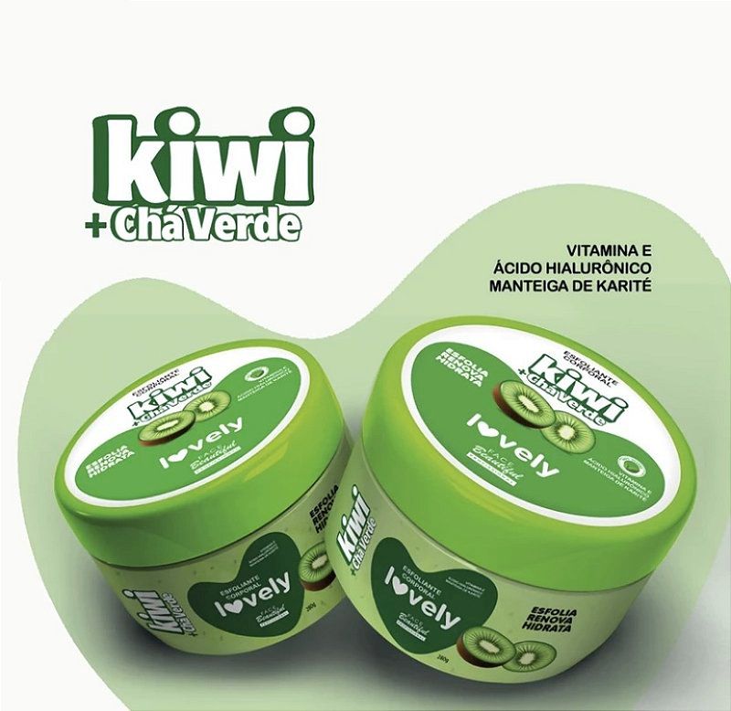 ESFOLIANTE CORPORAL KIWI LOVELY - FACE BEAUTIFUL