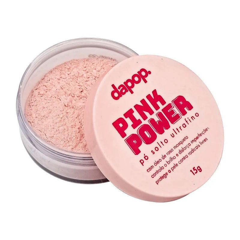 Pó Solto Ultrafino Pink Power - Dapop