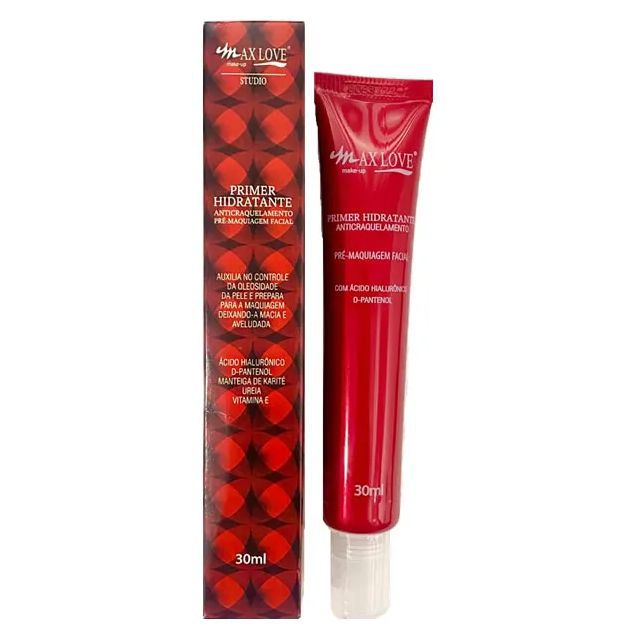 Primer Facial Hidratante Max Love - Anticraquelamento